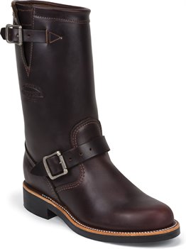Medium Brown Chippewa Boots Raynard Cordovan 11 inch